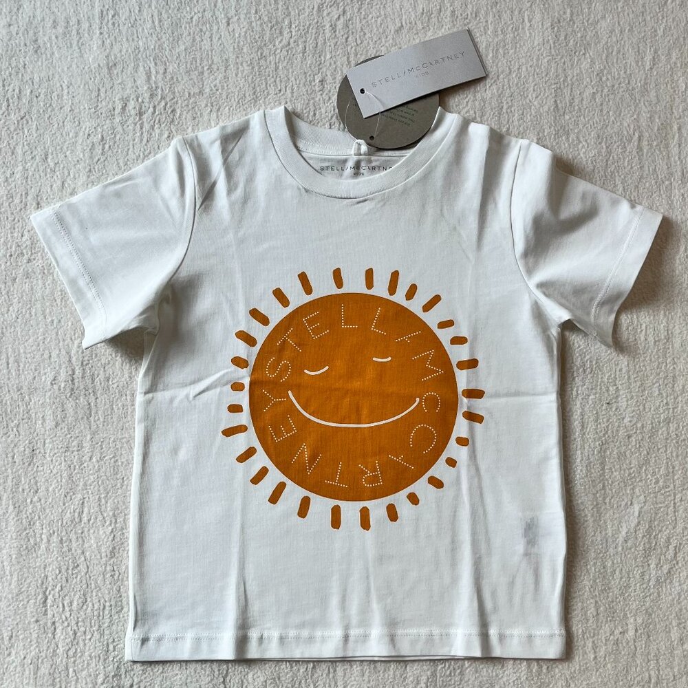 Stella McCartney Sunshine Short Sleeve Tshirt Size 4 NWT